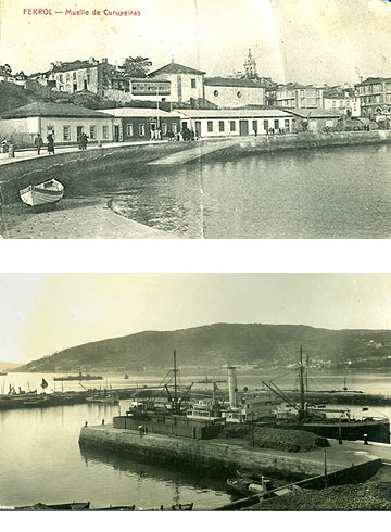 Fotos antiguas del puerto de Ferrol