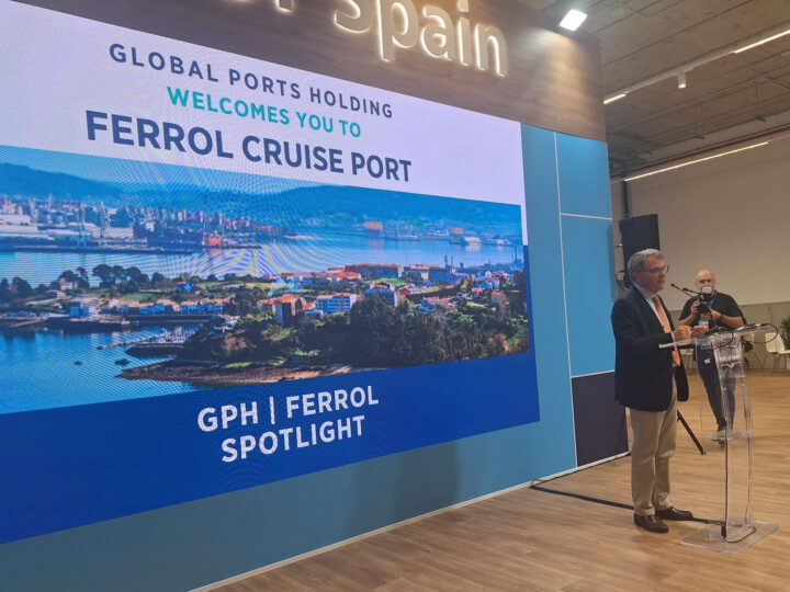 A nova terminal de cruceiros do porto de Ferrol estará operativa na primavera de 2027